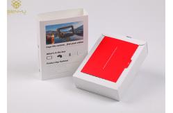 China Camera White Cardboard Packaging Box With Handle supplier
