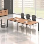 10 Seat Executive Conference Table And Chairs Wood 25mm Thickness