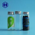 Bpa Free Small Plastic Candy Jars With Lids 130ml Dry Herb Packaging for sale