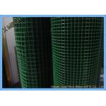 Rectangular Hole PVC Coated Welded Wire Mesh Panels Roll  For Outdoor Fencing for sale
