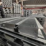 Machine Pressure Welded Bright Surface Industrial Steel Floor Decking