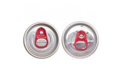 China Leakproof Aluminum Pull Ring Can Lids Cap Lightweight Bulk supplier