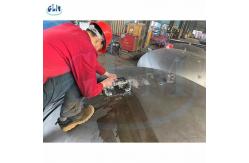 China ASME Certificate SA537 2:1 Elliptical Heads 8000mm Dia 76mm Thickness supplier