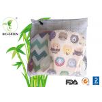 White Bamboo Reusable Sanitary Napkins , Soft Bamboo Organic Menstrual Pads for sale