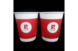 China Paper 16oz Disposable Cups For Hot Drinks With Ps Lid supplier