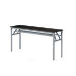 Scratch Resistant Office Computer Training Table 	Black Wooden Customized Sizes
