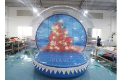 China 0.8mm Transparent Inflatable Snow Globe Photo Booth supplier