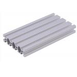 Custom Aluminium Door Profiles , Aluminum Pipe Closet Sliding Door Aluminum Profile 80x20 for sale
