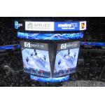 Sport screen COB P2.5  Indoor Full Color Display  IP34 3G WIFI System Control 3840Hz resolution for sale