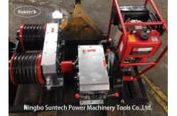 China 5 Ton Double Capstan Cable Winch Puller With Honda GX390 Engine 13HP supplier