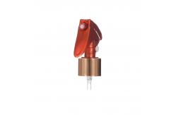 China Aluminum Circle 24 / 410 Mini Trigger Sprayer With Button Used For Washing supplier