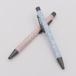 Business Office Aluminum Ballpoint Pen 1.0mm High Quality Unique Patterns Metal Pen