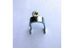 China Sturdy Semi Circular Electrical Conduit Pipe Clamps Multiple Size supplier