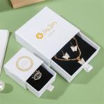 Luxury Foil Stamping Rigid Drawer Boxes Packaging Gift Jewellery Box Custom Logo for sale
