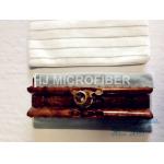 100% Polyester White Microfiber Dust Mop 20 x 36cm , Microfiber Cleaning Mop
