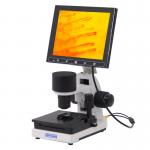 A33.0220 Biological Microscope With 8 Inch LCD 400x LED Light Angle Adjust for sale