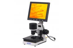 China A33.0220 Biological Microscope With 8 Inch LCD 400x LED Light Angle Adjust supplier