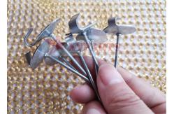 China Hook Head Insulation Fixing Lacing Anchors For Removable Turbo Flange Covers supplier