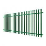 Height 1.8m 2.4m PVC Security Metal Palisade Fencing M8x30mm
