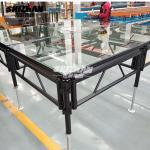 Collapsible Cat Walk Glass Stage Event Build Simple Complete Big Outdoor Concert Platform for sale