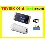 Mini 128 Elements Wireless Ultrasound Probe Wifi Electric Linear Type Portable for sale