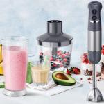 4 in 1 Electric Hand Immersion Blender Heavy Duty Stick Blender for sale