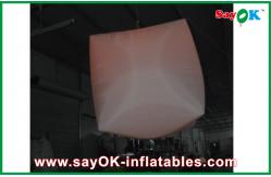 China Square Hanging Inflatable LED Light Stylish Customized For Club supplier
