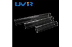 China Transparent Infrared Quartz Tube Single ODM And OEM Service supplier
