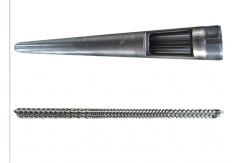 China Theysohn TTS78 TTS108 TTS88 TTM138 Extruder Screw Barrel For Household Application supplier