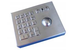 China Rugged Weather proof industrial stand alone laser trackball mouse with numeric keypad supplier