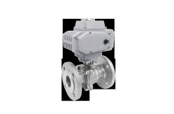 China Electric Flanged Ball Valve With Flanged Connections For High-Pressure Applications supplier