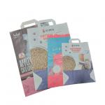 Custom Printing 6L 10L Heat Sealed Biodegradable Cat Litter Bags Wear Resistance for sale