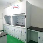Reliable Polypropylene Chemical Fume Hood Lab Stink Cupboard ≤60dB Noise 400m3/h Airflow