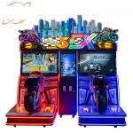 Dreamland super dynamic X5 double players motorcycle game machine adults arcade simulator driving car games for sale