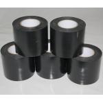 0.4mm Insulation PVC Self Adhesive Tape Wrapping For Oil Gas Water Steel Pipe for sale