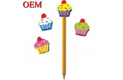 China Custom Kids Toys 2023 Cartoon3D Funny Pencil Topper Pvc Pencil Topper supplier