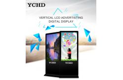 China LED / LCD Indoor Digital Advertising Display With 4cm Ultra Thin Body supplier
