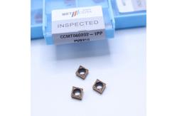 China Fracture Resistance Carbide Cutting Tool CCMT060202-1PP PV8310 supplier