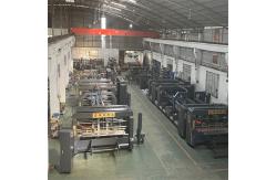 China 1200nails/Min Automatic Carton Folder Gluer Machine White With Single Stitching supplier