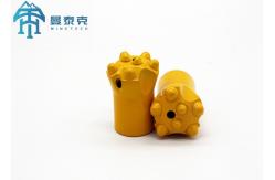 China Carbide Buttons Hot Pressed 38mm Tapered Button Bits for Drilling Performance supplier