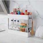Multilayer Mobile Storage Trolley Rack For Kitchen Bedroom Bathroom