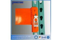 China Popular Teardrop Pallet Rack Frames & Step Beams For Heavy Cargo Storage supplier