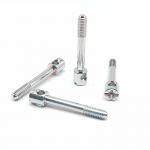 Precision Slotted Capstan Captive Screws DIN 404 ISO-Compliant Threaded Fasteners In Stainless Steel Titanium Custom Materials for sale