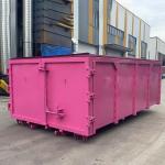 Reinforced Cor Ten Steel Roro Bin Roll Off Dumpster For Agriculture Demolition Coastal Waste Handling for sale