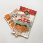PET/PE Zipper bag Vacuum pack resealable salmon packaging pouch for sale