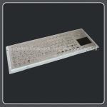 Riot Proof Industrial Keyboard With Touchpad , Mechanical Keyboard With Trackpad for sale