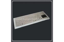 China Riot Proof Industrial Keyboard With Touchpad , Mechanical Keyboard With Trackpad supplier