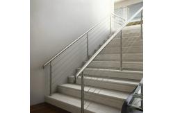 China Glossy Stainless Steel Handrails for Modern Architecture supplier