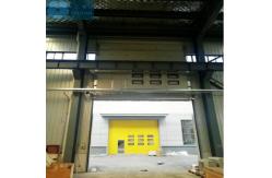 China Thermal Insulated AC220V 150mm Track Overhead Garage Door supplier
