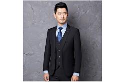 China 80% Cellulose Acetate Fibre Custom Men Business Suit 2 Piece Breathable supplier